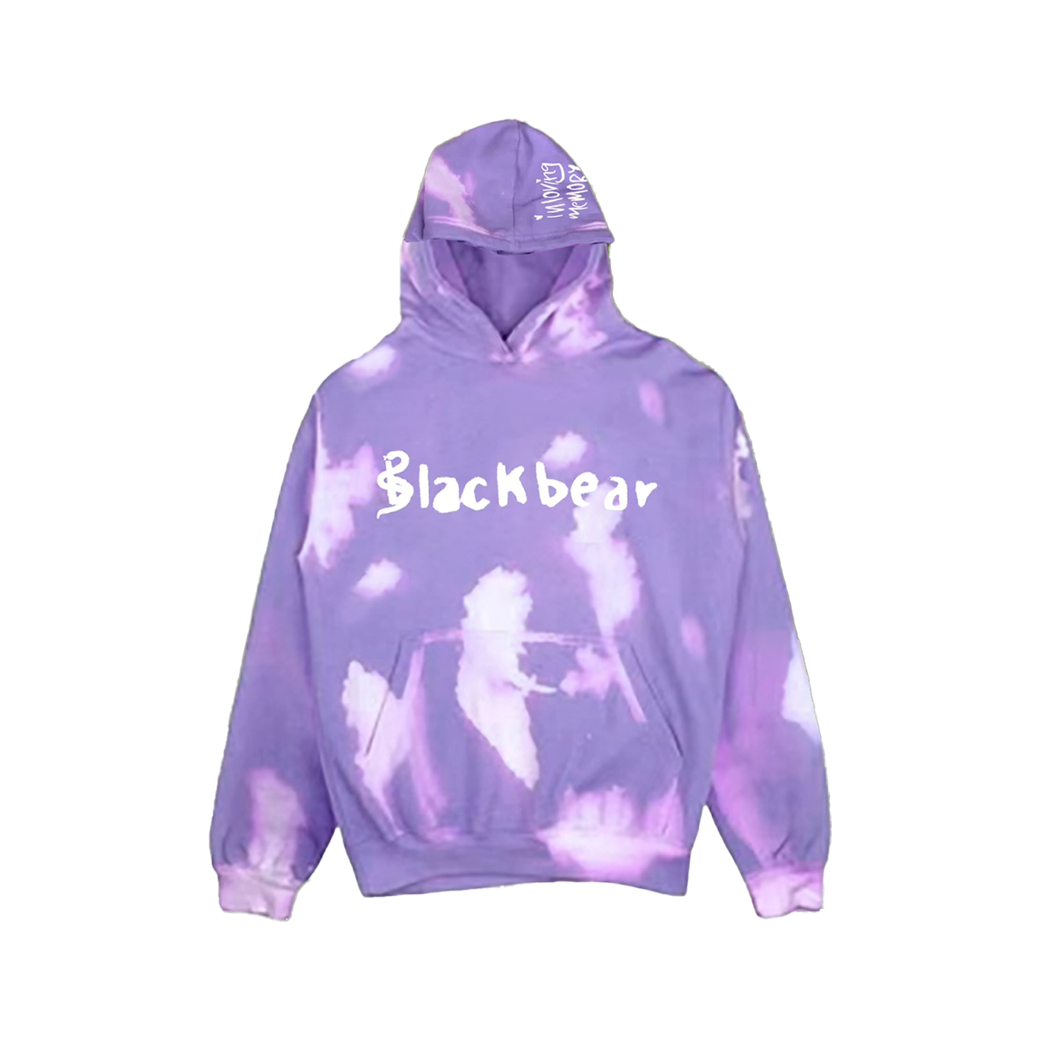 Blackbear Purple Bleached Hoodie